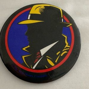 Dick Tracy Vintage pin 2.5 “ 🎉Host Pick🎉🎉
